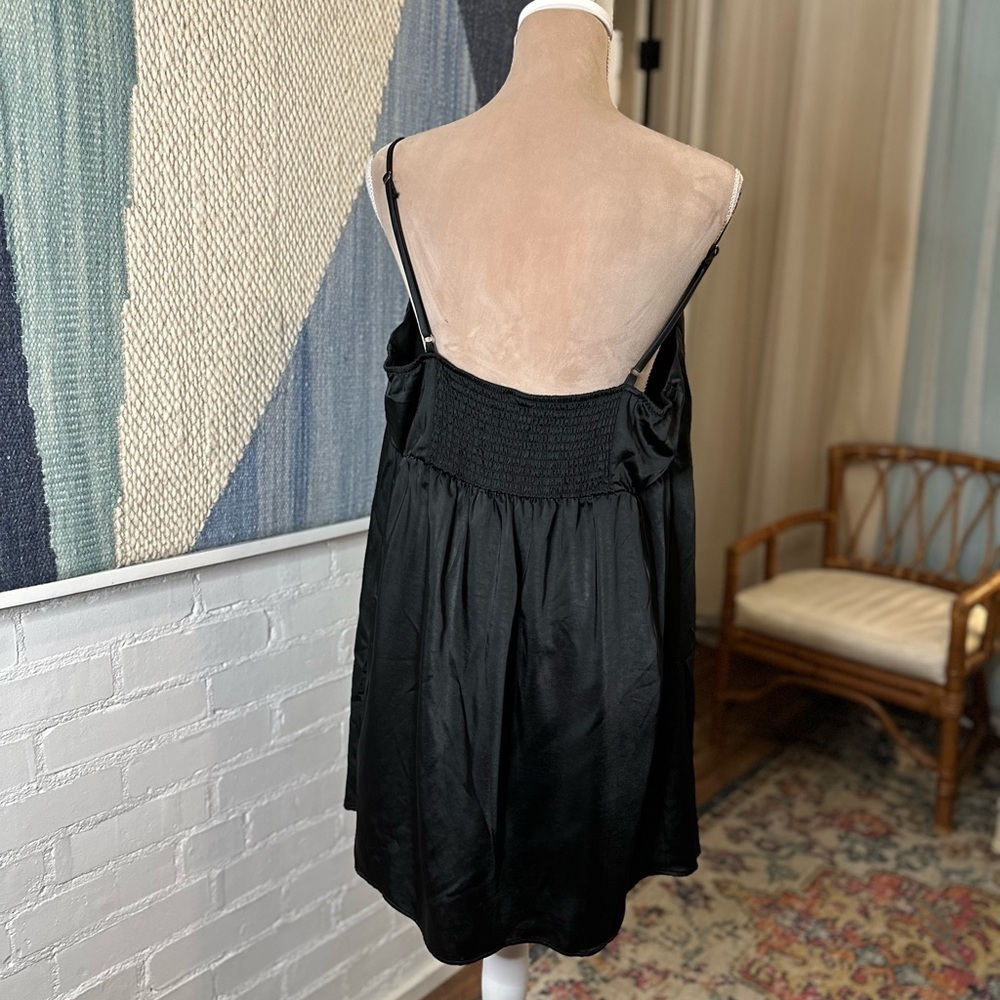 Wild Fable Black Lingerie Slip Style Mini Dress - Picture 7 of 9